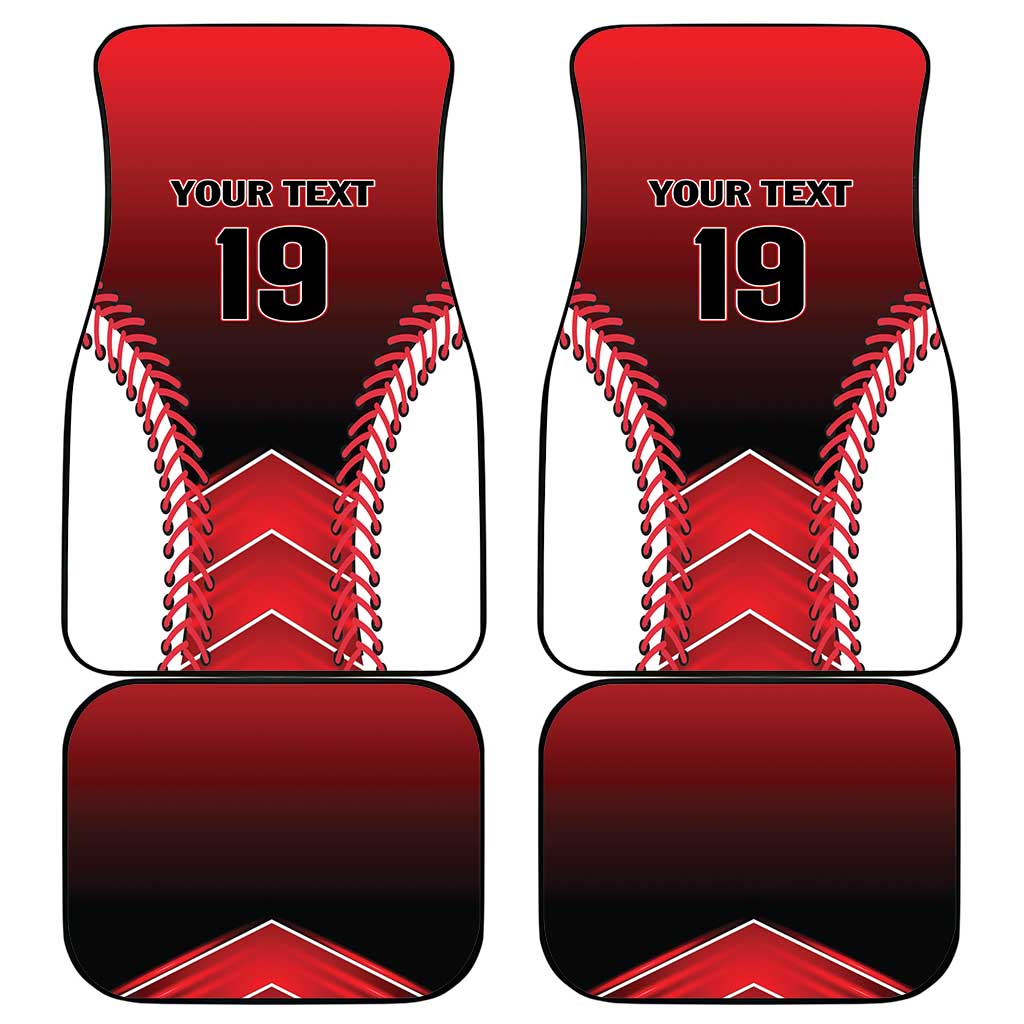 Canada Baseball Car Mats Go Champion The Maple Leaf