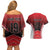 Custom Canada Baseball Couples Matching Off Shoulder Short Dress and Hawaiian Shirt Go Champion The Maple Leaf