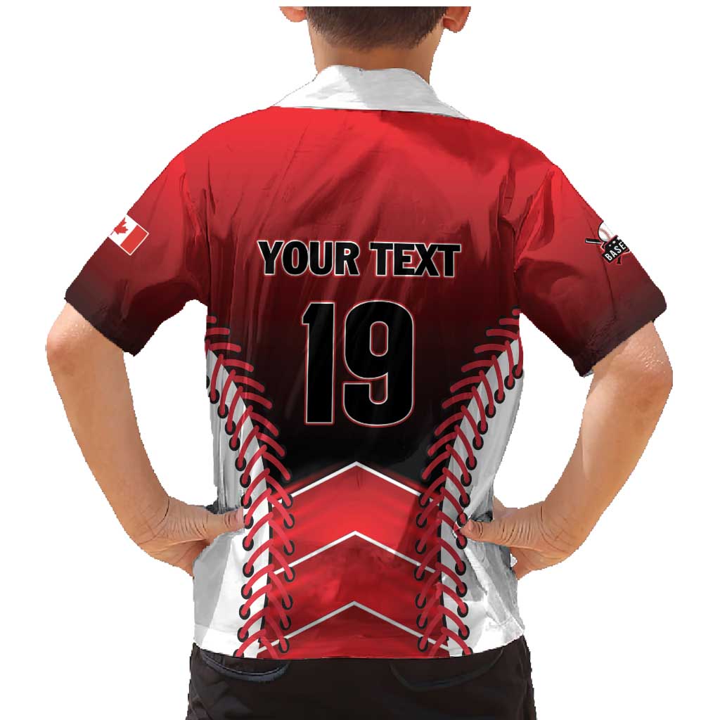 Custom Canada Baseball Family Matching Mermaid Dress and Hawaiian Shirt Go Champion The Maple Leaf