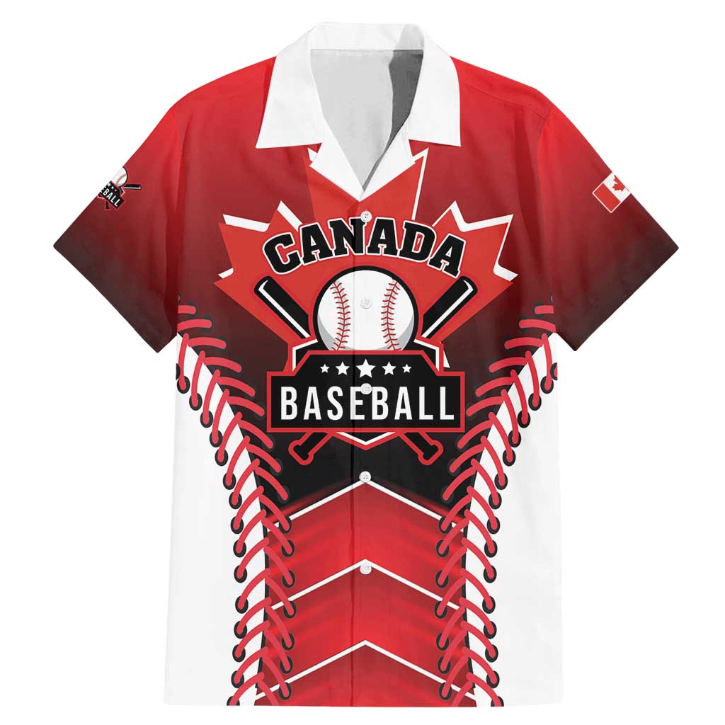 Custom Canada Baseball Family Matching Mermaid Dress and Hawaiian Shirt Go Champion The Maple Leaf