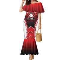 Custom Canada Baseball Family Matching Mermaid Dress and Hawaiian Shirt Go Champion The Maple Leaf