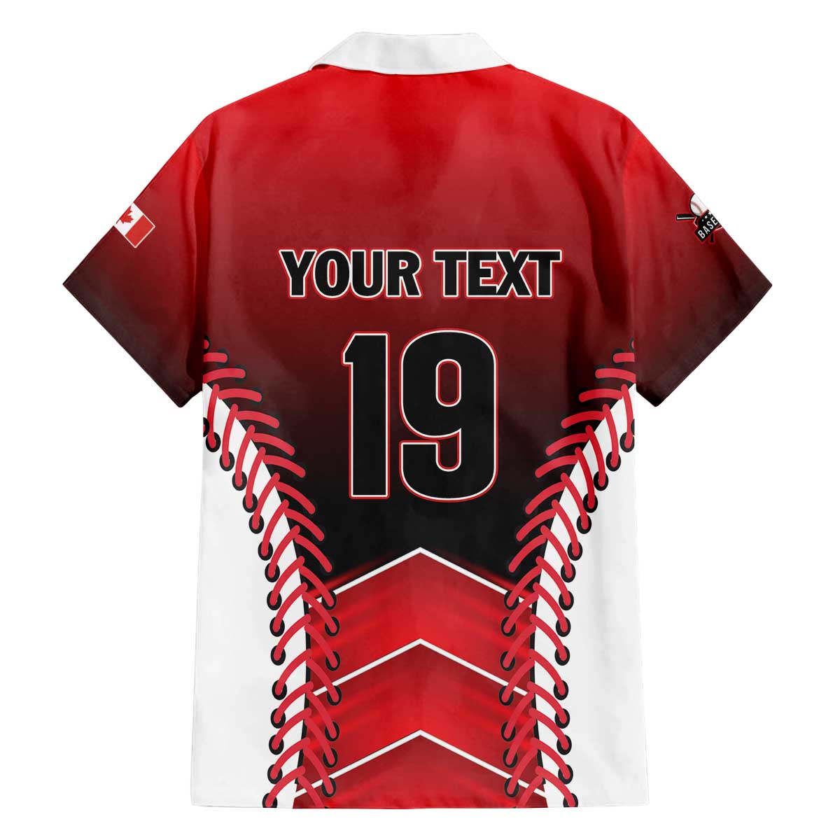 Custom Canada Baseball Family Matching Off The Shoulder Long Sleeve Dress and Hawaiian Shirt Go Champion The Maple Leaf