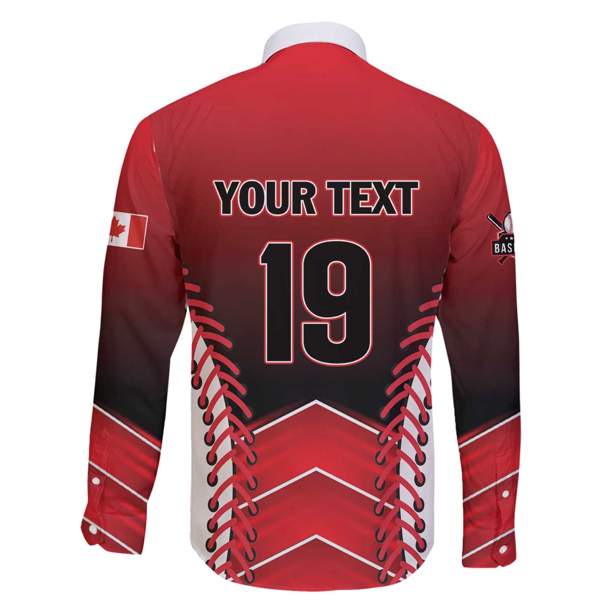 Custom Canada Baseball Family Matching Off The Shoulder Long Sleeve Dress and Hawaiian Shirt Go Champion The Maple Leaf