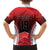 Custom Canada Baseball Family Matching Off Shoulder Short Dress and Hawaiian Shirt Go Champion The Maple Leaf