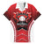Custom Canada Baseball Family Matching Off Shoulder Short Dress and Hawaiian Shirt Go Champion The Maple Leaf