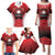 Custom Canada Baseball Family Matching Puletasi and Hawaiian Shirt Go Champion The Maple Leaf