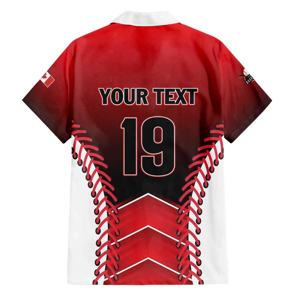 Custom Canada Baseball Family Matching Puletasi and Hawaiian Shirt Go Champion The Maple Leaf