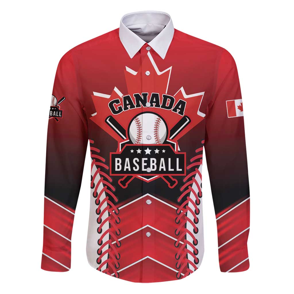 Custom Canada Baseball Family Matching Puletasi and Hawaiian Shirt Go Champion The Maple Leaf