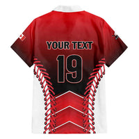 Custom Canada Baseball Hawaiian Shirt Go Champion The Maple Leaf