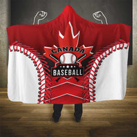Canada Baseball Hooded Blanket Go Champion The Maple Leaf