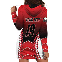 Custom Canada Baseball Hoodie Dress Go Champion The Maple Leaf