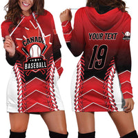 Custom Canada Baseball Hoodie Dress Go Champion The Maple Leaf