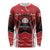 Custom Canada Baseball Long Sleeve Shirt Go Champion The Maple Leaf