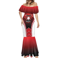 Custom Canada Baseball Mermaid Dress Go Champion The Maple Leaf