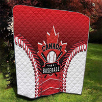 Canada Baseball Quilt Go Champion The Maple Leaf