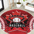 Canada Baseball Round Carpet Go Champion The Maple Leaf