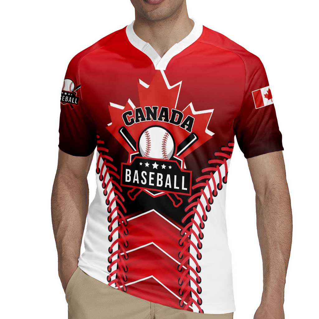 Custom Canada Baseball Rugby Jersey Go Champion The Maple Leaf