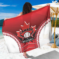 Canada Baseball Sarong Go Champion The Maple Leaf