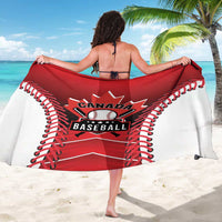 Canada Baseball Sarong Go Champion The Maple Leaf