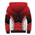 Custom Canada Baseball Sherpa Hoodie Go Champion The Maple Leaf