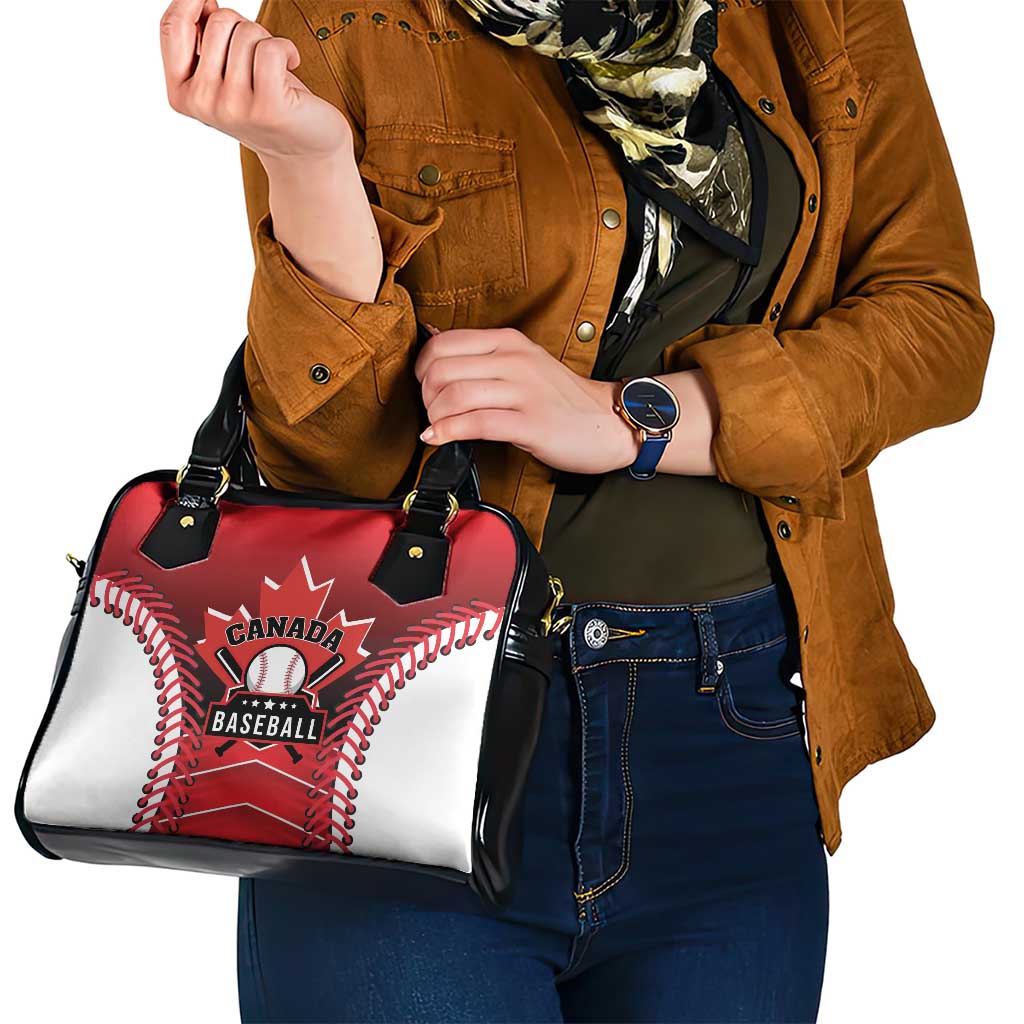 Canada Baseball Shoulder Handbag Go Champion The Maple Leaf