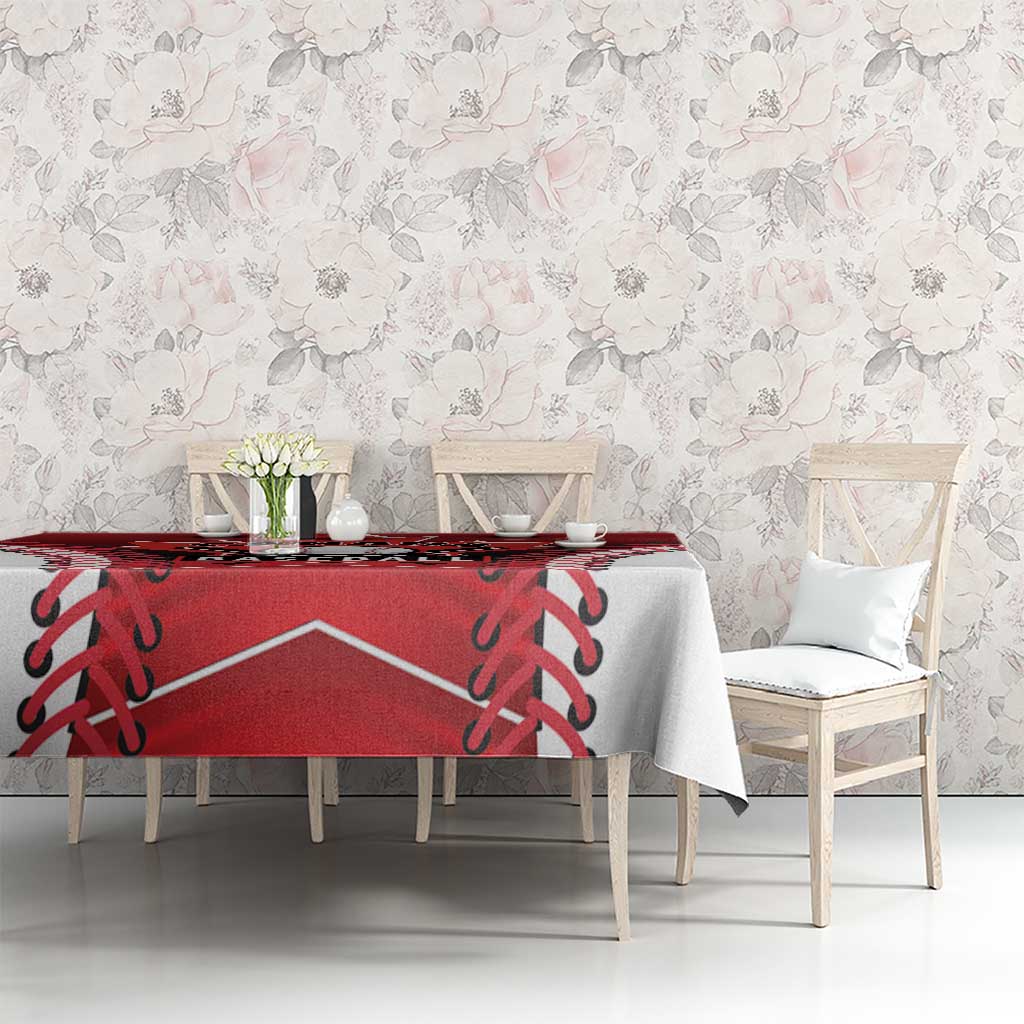 Canada Baseball Tablecloth Go Champion The Maple Leaf