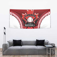 Canada Baseball Tapestry Go Champion The Maple Leaf