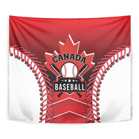 Canada Baseball Tapestry Go Champion The Maple Leaf