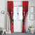 Canada Baseball Window Curtain Go Champion The Maple Leaf