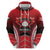 Custom Canada Baseball Zip Hoodie Go Champion The Maple Leaf