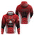 Custom Canada Baseball Zip Hoodie Go Champion The Maple Leaf
