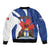 Personalised Canada Toronto Bomber Jacket Maple Leaf Diversity Our Strength
