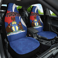 Canada Toronto Car Seat Cover Maple Leaf Diversity Our Strength