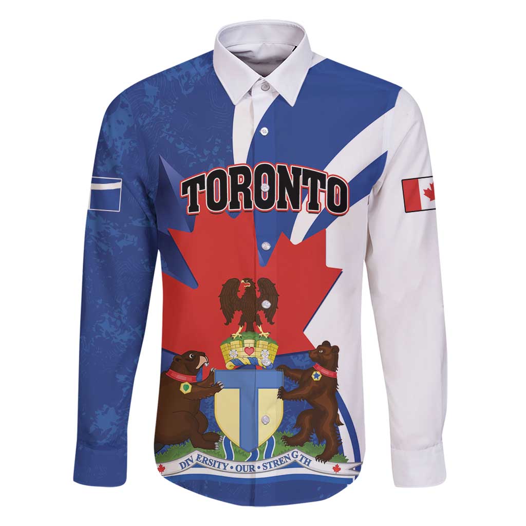 Personalised Canada Toronto Family Matching Mermaid Dress and Hawaiian Shirt Maple Leaf Diversity Our Strength