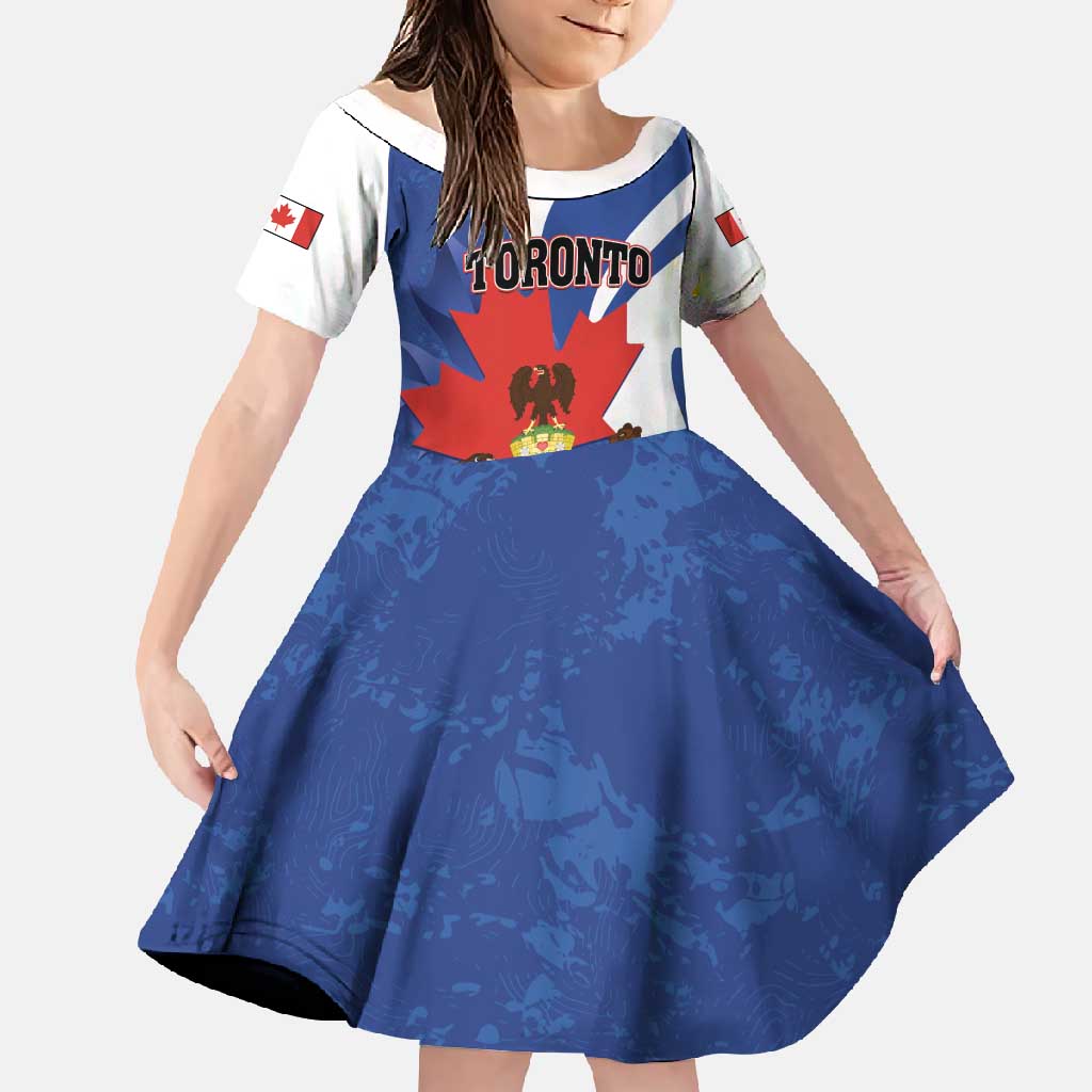 Personalised Canada Toronto Family Matching Off Shoulder Maxi Dress and Hawaiian Shirt Maple Leaf Diversity Our Strength