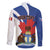 Personalised Canada Toronto Family Matching Puletasi and Hawaiian Shirt Maple Leaf Diversity Our Strength