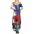 Personalised Canada Toronto Family Matching Summer Maxi Dress and Hawaiian Shirt Maple Leaf Diversity Our Strength
