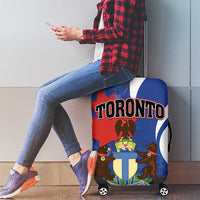 Canada Toronto Luggage Cover Maple Leaf Diversity Our Strength