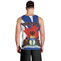 Personalised Canada Toronto Men Tank Top Maple Leaf Diversity Our Strength