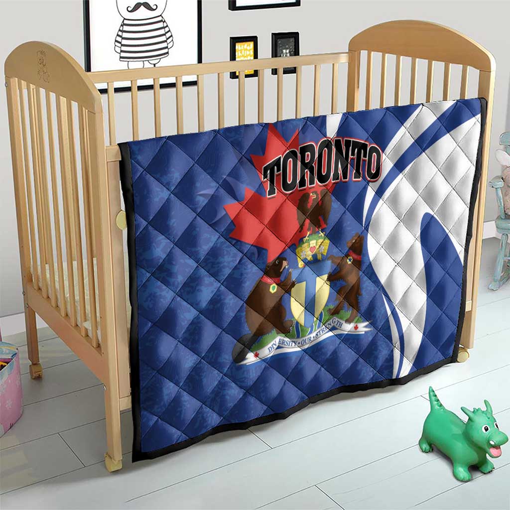 Canada Toronto Quilt Maple Leaf Diversity Our Strength