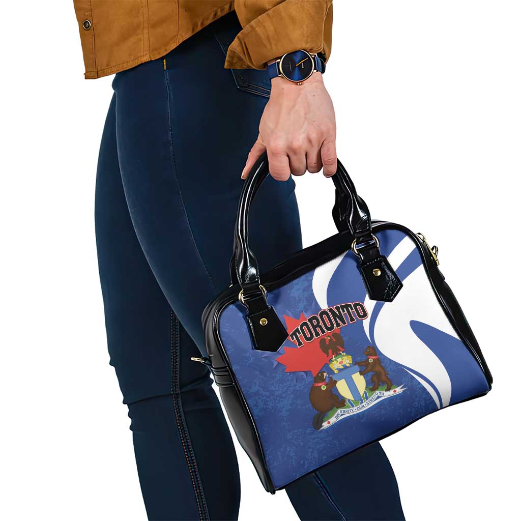 Canada Toronto Shoulder Handbag Maple Leaf Diversity Our Strength