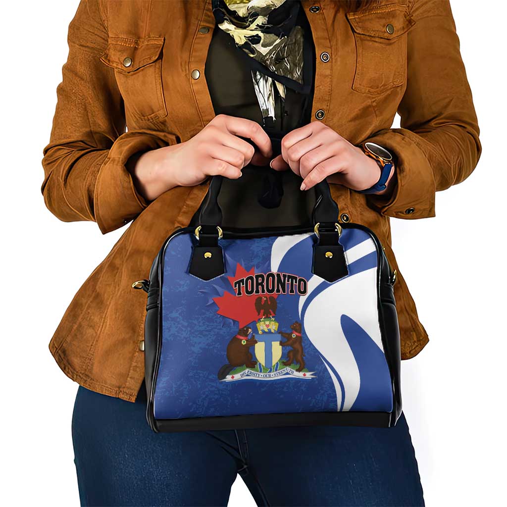 Canada Toronto Shoulder Handbag Maple Leaf Diversity Our Strength