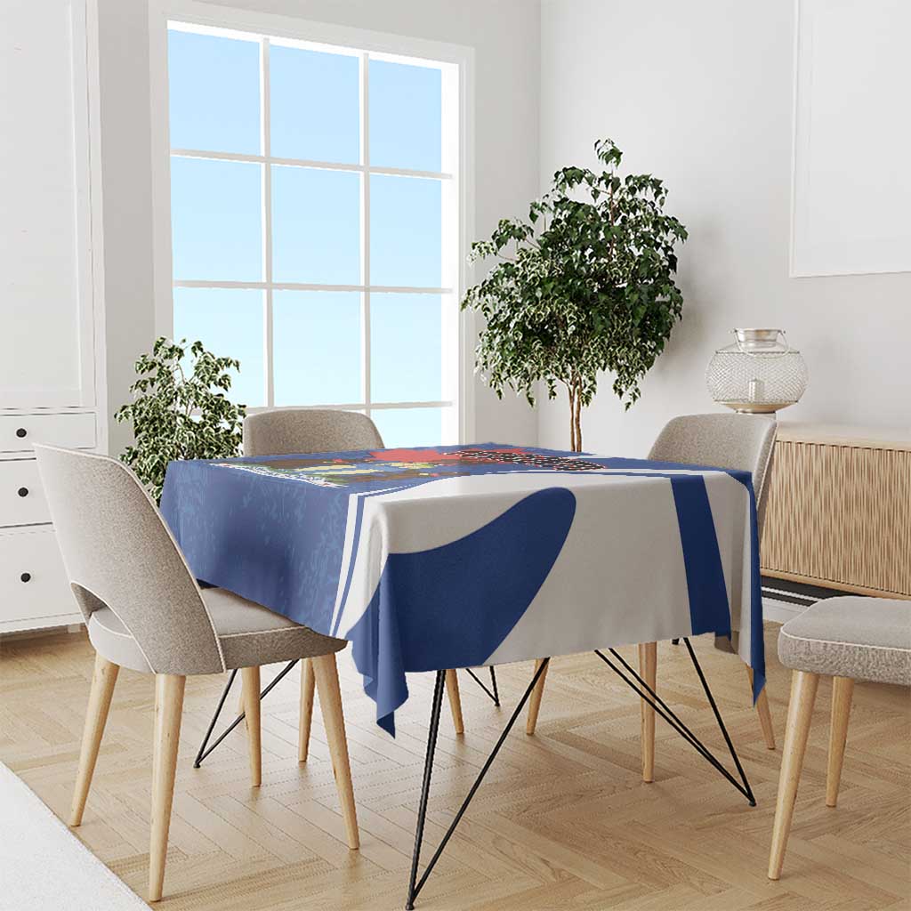 Canada Toronto Tablecloth Maple Leaf Diversity Our Strength