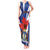 Personalised Canada Toronto Tank Maxi Dress Maple Leaf Diversity Our Strength