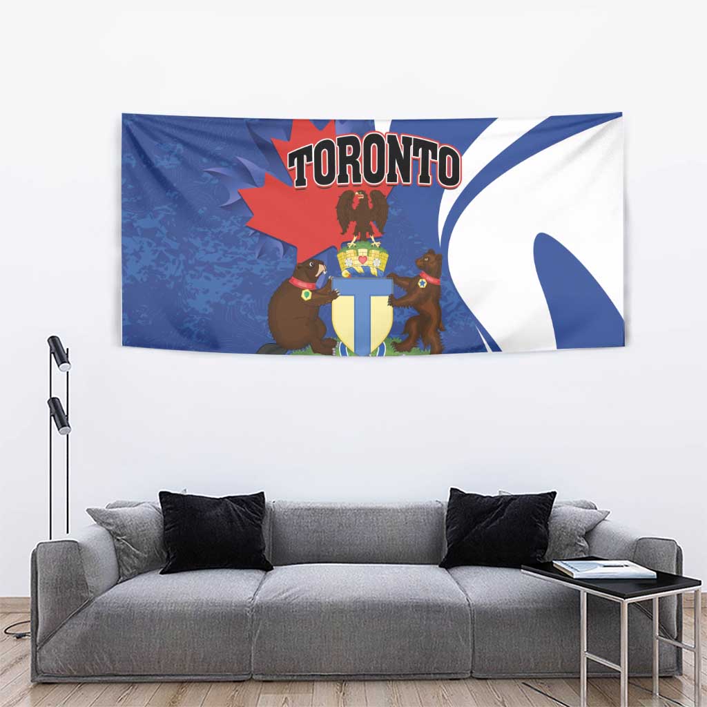 Canada Toronto Tapestry Maple Leaf Diversity Our Strength