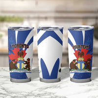 Personalised Canada Toronto Tumbler Cup Maple Leaf Diversity Our Strength