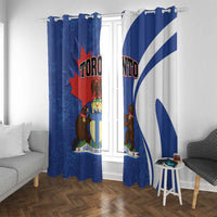 Canada Toronto Window Curtain Maple Leaf Diversity Our Strength