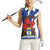 Personalised Canada Toronto Women Sleeveless Polo Shirt Maple Leaf Diversity Our Strength