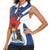 Personalised Canada Toronto Women Sleeveless Polo Shirt Maple Leaf Diversity Our Strength