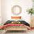 Belgium Iris Day Bedding Set Royaume de Belgique Coat Of Arms - Wonder Print Shop